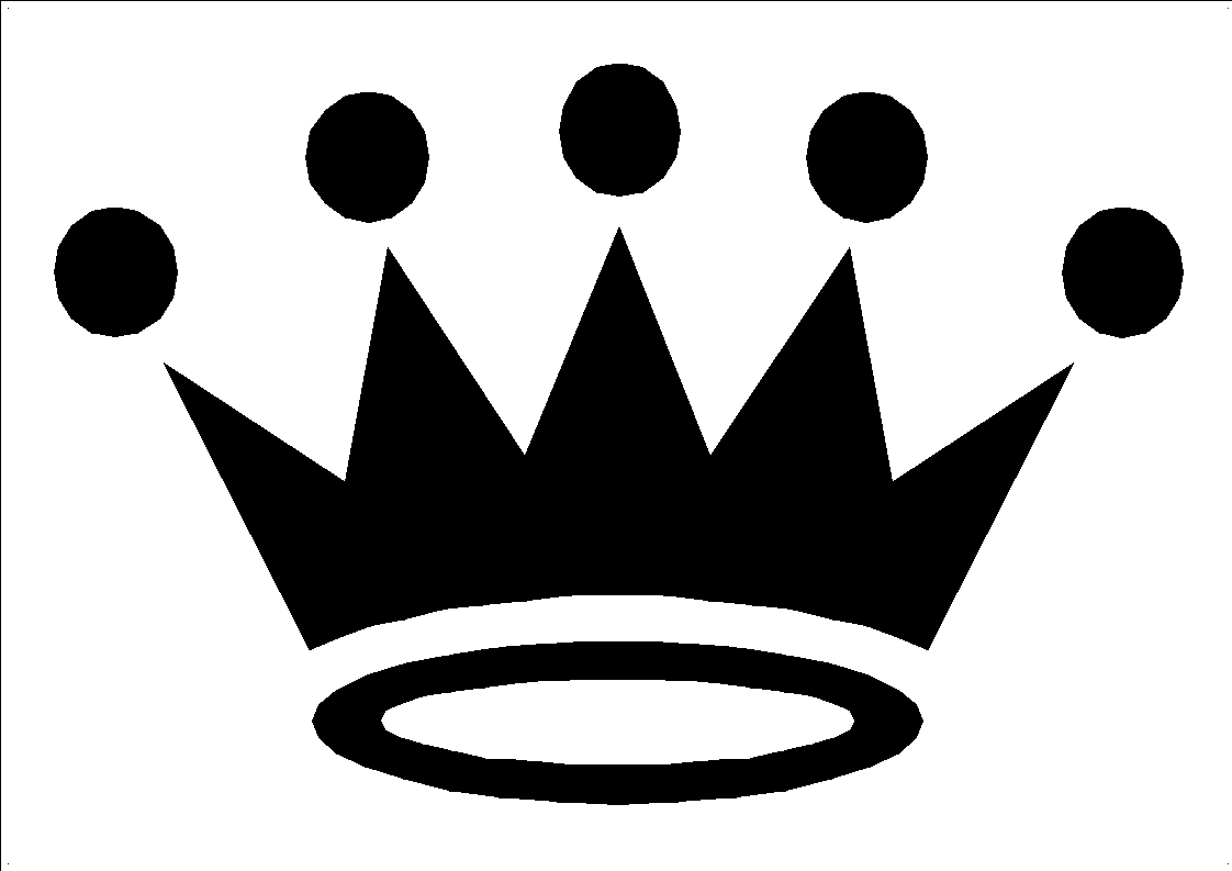 free clip art black crown - photo #8